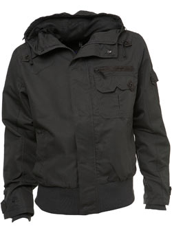 Burton Grey Dogtooth Nylon Hoodie