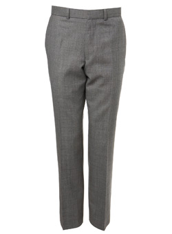 Burton Grey Heritage Sharkskin Suit Trousers