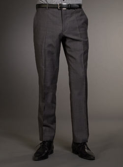 Burton Grey Mohair Trousers