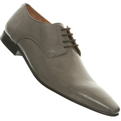Grey Point Lace Up Shoes