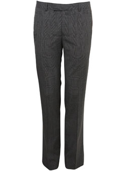 Burton Grey `rince Of Wales`Check Trousers