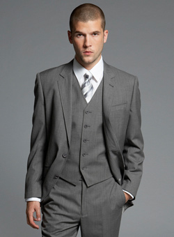 Burton Grey Slim-fit Suit Jacket