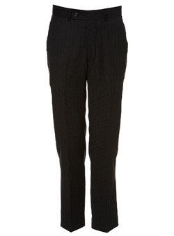 Burton Grey Textured Suit Trousers