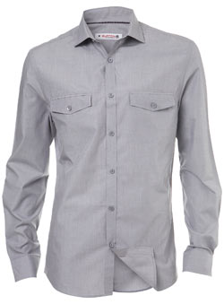 Burton Grey Two Pocket Smart Shirt