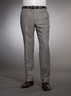 Burton Light Grey Puppytooth Trousers
