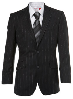 Burton Limehouse Black Stripe Suit Jacket