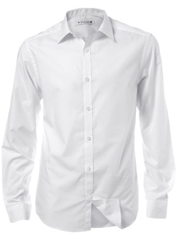 Burton Long Sleeve White Shirt