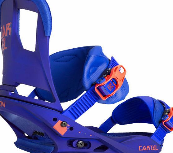 Burton Mens Burton Cartel Snowboard Bindings - Super