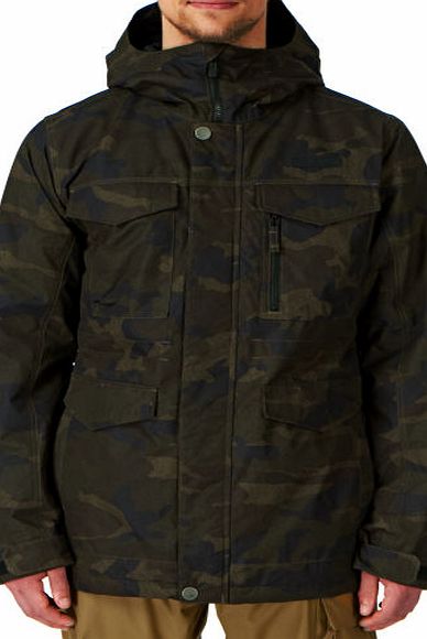 Burton Mens Burton Covert Snow Jacket - Lowland Camo
