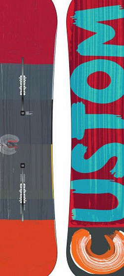 Burton Mens Burton Custom Flying V Snowboard - Multi