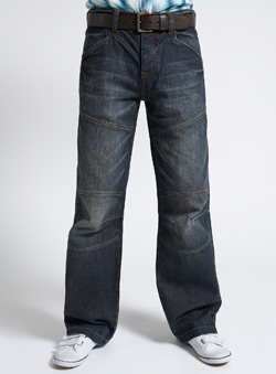 Burton Mid Blue Panel Combat Jean