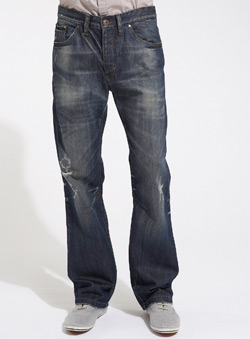 Burton Mid Wash Straight Fit Vintage Denim Jeans
