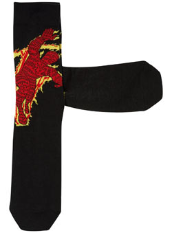 One Pack Human Torch Socks