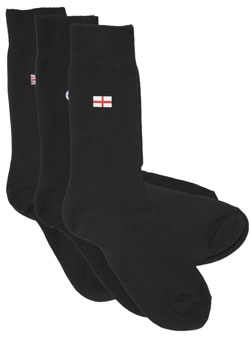 Pack of 3 St. George Logo Socks