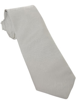Burton Plain Off White Tie