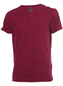 Burton Purple Basic Y-Neck T-Shirt
