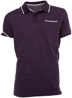 Burton Purple Dot Polo Shirt