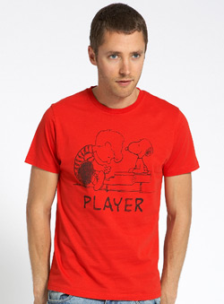 Burton Red Snoopy Licenced T-shirt