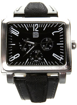 Square Face Multidial Watch