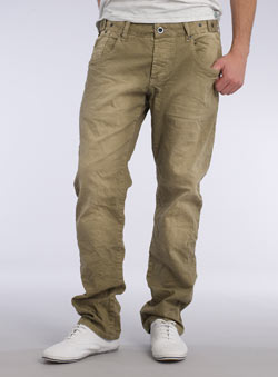 Stone Vintage Tapered Jeans