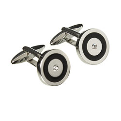 Target Crystal Cufflink