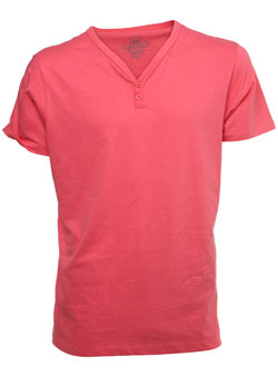 Burton Tulip Pink Y-Neck T-Shirt
