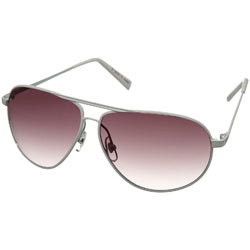 Burton White Aviator Sunglasses