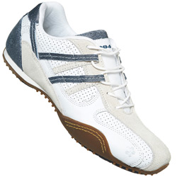 White Lace Up Sport Trainer Shoe