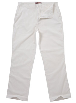 Burton White Linen Trouser