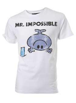 Burton White Mr Impossible T-shirt