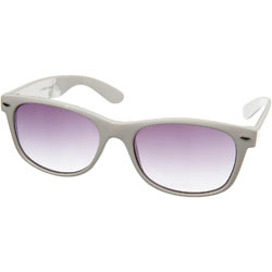 Burton White Plastic Wayfarer Sunglasses