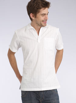 Burton White Short Sleeve Shirt