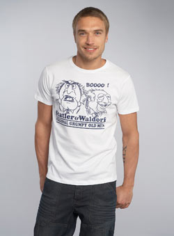 Burton White `tatler and Waldorf`Printed T-Shirt