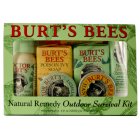 Burts Bees Natural Remedy Outdoor Survival Kit