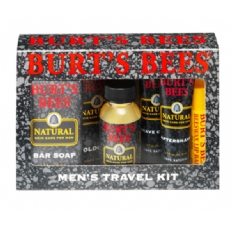 Burts Bees Natural Skincare for Men Travel Kit