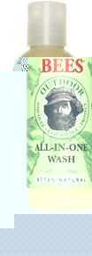 Burt`s Bees Outdoor All In One Wash 4fl oz