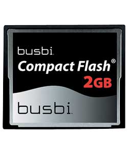 Busbi 2Gb Compact Flash Card