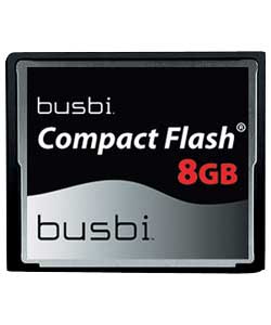 busbi 8Gb Compact Flash Card
