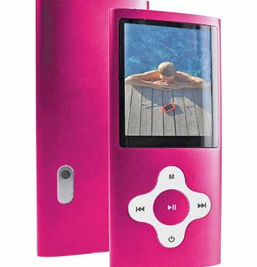 Bush 8GB MP3 Player with Camera and Video - Pink