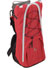 Bush Baby Lite Back Carrier Red With Sun Shower