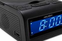 CD Alarm Clock Radio - Black