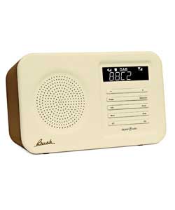 Bush KRDAB2810 Radio - Coffee and Cream