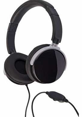 PHK-907 On-Ear Headphones - Black