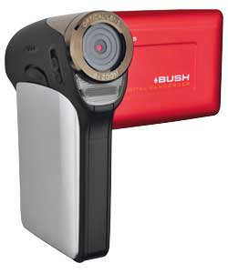 Bush TDV562 Mini Digital Camcorder - Red