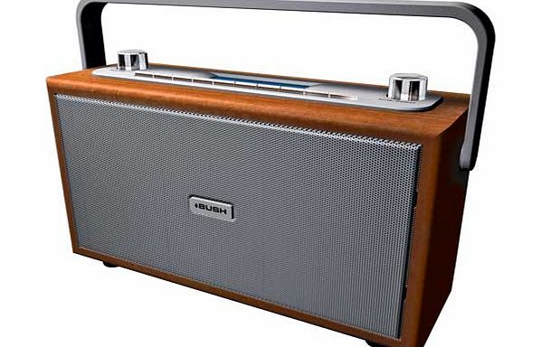 Bush Wooden DAB/FM Radio