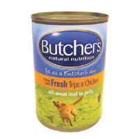 Butchers Loaf Tripe and Chicken 400g Pack of 12