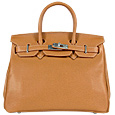 Embossed Calf Leather Flap Handbag