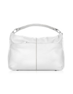 Pebbled Calf Leather Hobo Bag