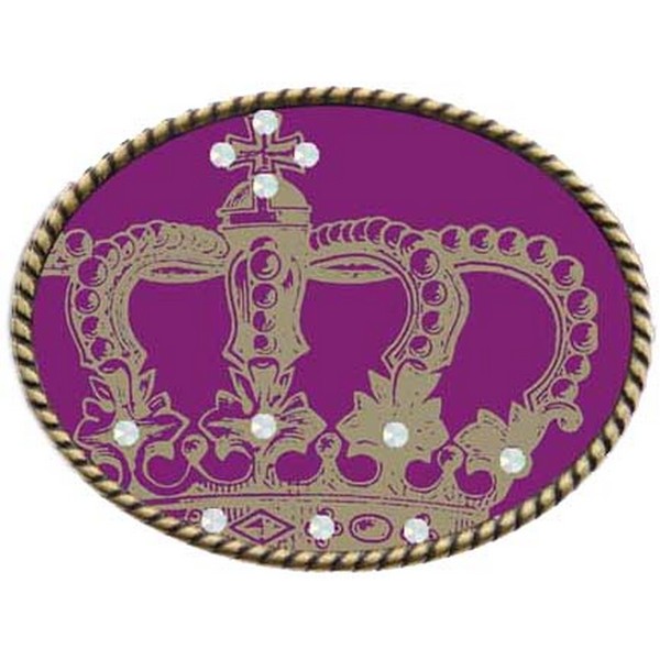 Butterfly Blue Purple Queenie Swarovski Buckle by