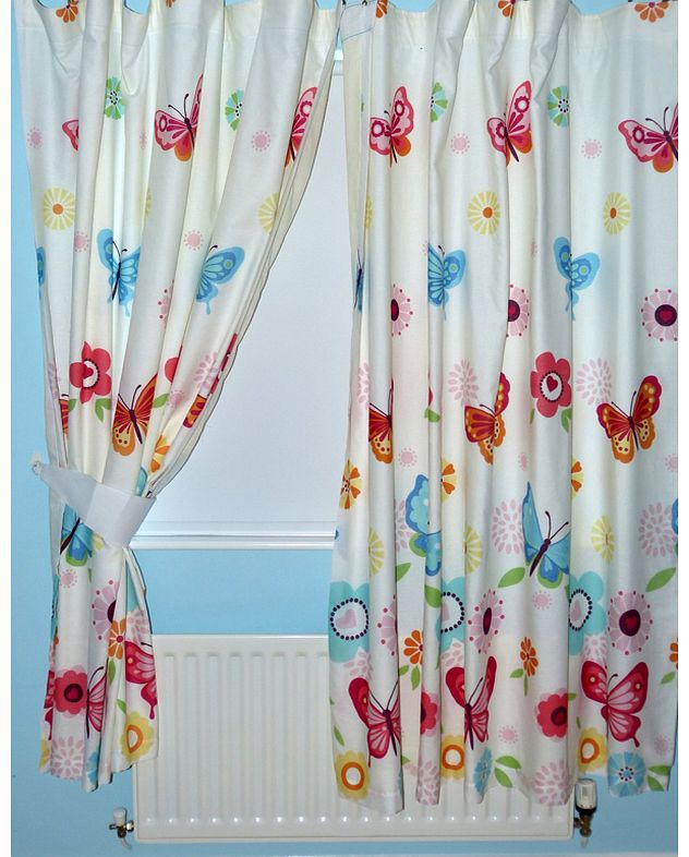 Butterflies Lined Curtains